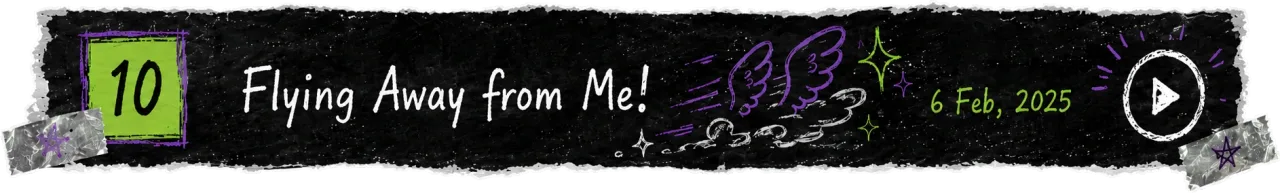 Flying Away From Me! — listen