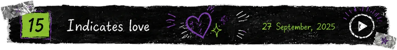 Indicate's love — listen